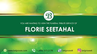 Florie Seetahal Tribute Service [upl. by Kcirtap115]