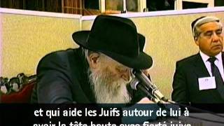 Le Rabbi de Loubavitch Bénédictions pour la nouvelle année [upl. by Schroder563]