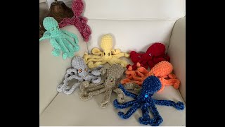 Tutoriel facile de la pieuvre Octopus au crochet [upl. by Gillette]