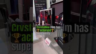 ARTEX Window Tint  Let’s compare films 3M Crystalline vs Competitors “Ceramic” [upl. by Hatty]