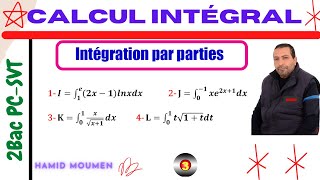 Intégration par partiesExercice corrigé2Bac PC et SVT [upl. by Clevey]