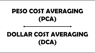 PESO COST AVERAGING AND DOLLAR COST AVERAGING [upl. by Assetnoc942]