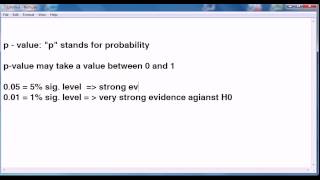 SPSS for newbies the pvalue made simple [upl. by Guyer76]