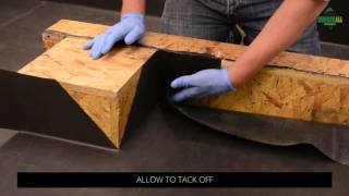 How to Install a Rubber Flat Roof  Part 5  Internal and External Corner Details [upl. by Lorette482]