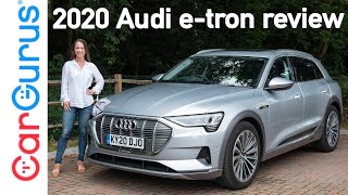 2020 Audi etron Review The fastcharging electric SUV [upl. by Mohamed]