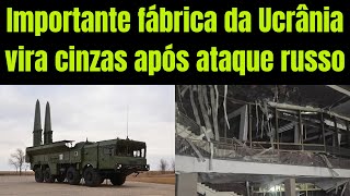 Rússia segue feroz em Kursk e no Donbass e destrói importante fábrica ucraniana em Dnipro [upl. by Gifford]