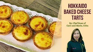 Hokkaido Baked Cheese Tarts [upl. by Goer]