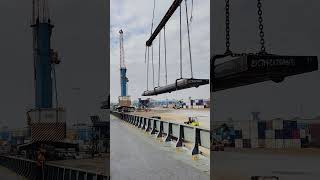 new ship 🚢 🚢 🚢 cargo loadingstill slabs pradip port🤳🤳🧑‍🏭 music remix trance 👍👍 [upl. by Tahmosh]