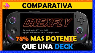 ✅ ONEXFLY  Mas potente que ROG ally y Steam Deck onexfly review [upl. by Ardnahsal]