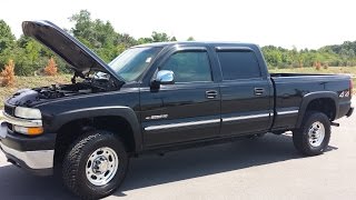 sold2002 CHEVROLET SILVERADO HD CREW CAB LS 4X4 81L V8 163K FOR SALE CALL 8555078520 [upl. by Candis168]