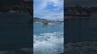 Railay Beach Thailand Authentic Transport travel fyp thailandtourism [upl. by Anuahc814]