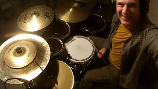 JeanLuc Ponty  Egocentric Molecules  drum cover by Steve Tocco [upl. by Aniela191]