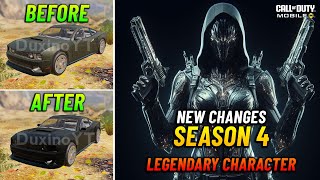 Season 4 New Changes amp Legendary Character  Mythic MG42 Attachments CODM [upl. by Schilit]