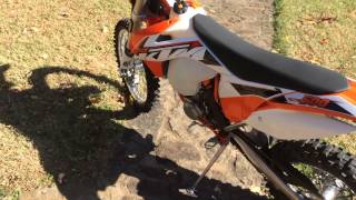 15 KTM 500 excstart up amp stock sound [upl. by Egap389]