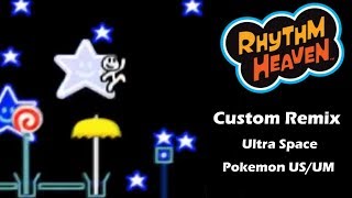 Rhythm Heaven Custom Remix  Ultra Space Pokemon USUM [upl. by Azral]