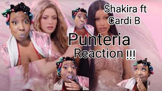 Shakira ft cardi B Punteria reaction [upl. by Llertnac]