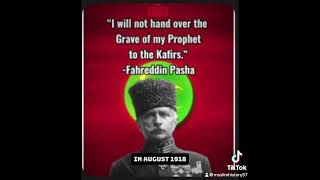 Fakhri pasha  the lion of the desert muslimhistory history ottoman [upl. by Anoerb]