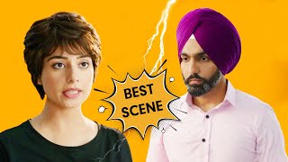 Qismat 2  Best Punjabi Movie Scene  Ammy Virk Sargun Mehta Tania Jaani [upl. by Anaitsirk]