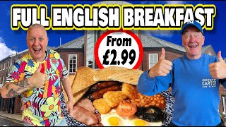 Full English Breakfast Starting at just £299 But was it WORTH THE MONEY [upl. by Lief170]