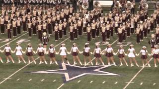 Ennis High School Band Lionettes and Fans at ATampT Stadium [upl. by Grath]