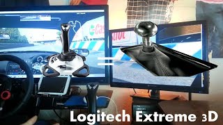 Using a Logitech Extreme 3d Joytick As 6 Speed Gear Shifter  LFS 470hp Turbo 240sx [upl. by Ytisahcal]