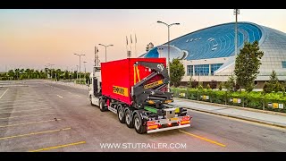 40FT Container Side Lifter FOR 44 TONS Container  ELEVATEUR LATERAL CONTENEUR 40 PIEDS [upl. by Ettesus]