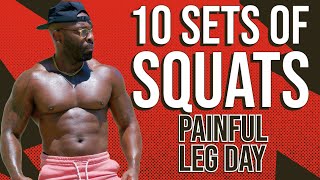 10 Sets of Squats for a Brutal Leg Day Challenge [upl. by Erdei]