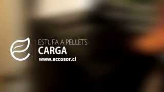 COMO CARGAR UNA ESTUFA A PELLETS  ECCOSOR [upl. by Davidde]