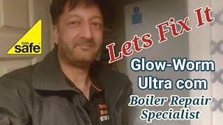 GlowWorm Ultra com central heating is working but tap hot water isnt Birmingham boiler repair [upl. by Accire]