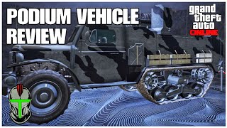 GTA Online Podium Vehicle Review HalfTrack [upl. by Bergren]