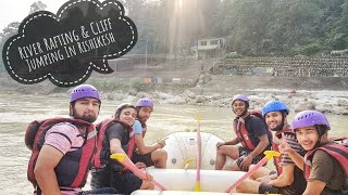 River Rafting amp Cliff Jumping In Rishikesh Vlog Subham Goswami [upl. by Senilec109]