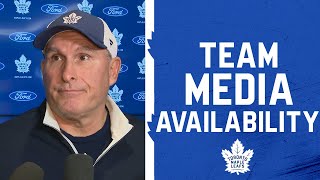 Maple Leafs Media Availability  November 18 2024 [upl. by Ahsit]