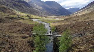 Kintail Scotland by Drone [upl. by Latrena]