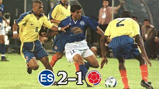 El Salvador 2 vs Colombia 1 5291999 FriendlyAmistoso GOLES [upl. by Zawde]