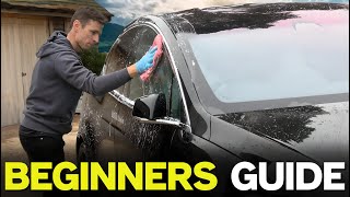 HOW TO WASH A CAR FOR BEGINNERS [upl. by Tur815]