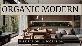 Organic Modern Kitchen Design Tips for Using Natural Materials [upl. by Airotahs911]