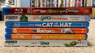 My Dr Seuss Movie Collection 2022 [upl. by Eirrak]