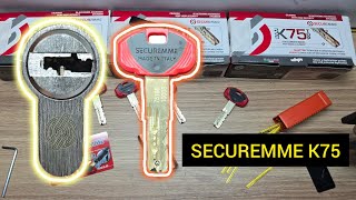 Самоимпрессия для итальянских цилиндров Securemme K75 [upl. by Aenet]