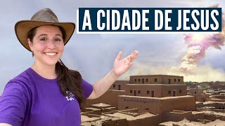 QUAL A VERDADEIRA CIDADE DE JESUS Israel com Aline [upl. by Honeyman739]