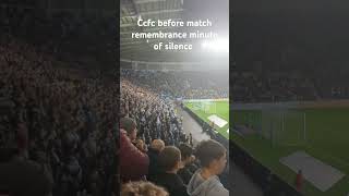 ccfc remembrance day silence pusb rememberanceday rememberthefallen [upl. by Iaka129]