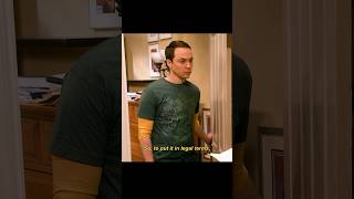 Leonard’s only comfortable when he’s being bullied by Sheldon movie shorts viralvideo [upl. by Bartholomew]