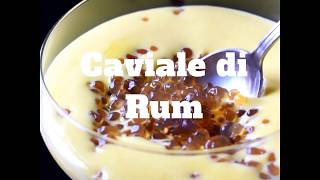 Stupisci i tuoi ospiti con questo caviale al rum Ricetta di gastronomia molecolare [upl. by Asiela164]