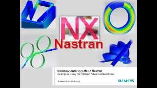 Nonlinear Analysis with NX Nastran [upl. by Juliana482]