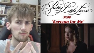 Pretty Little liars Season 5 Episode 8  Scream for Me Reaction [upl. by Pfosi]