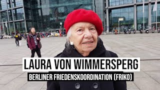 28102023 Berlin Laura von Wimmersperg demonstriert für Palästina friko b2810 [upl. by Yslek326]