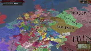 Eu4 Voltaires Nightmare mod AI timelapse [upl. by Seem195]