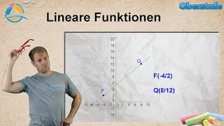 Lineare Funktionen  Oberstufe ★ Übung 1 [upl. by Eiggem]