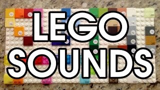 LEGO Sound Effects ASMR SFX [upl. by Ellehsim]