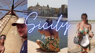 Trapani DRONE VIEWS  Saline of the Laguna Marsala  Sicily  Part 3 [upl. by Jenette742]