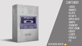 Libreria  Rap Essentials Drum Kit  Hip Hop ❌ Rap ❌ Boombap  Descarga Gratis 🔥⬇️ [upl. by Lemuel]